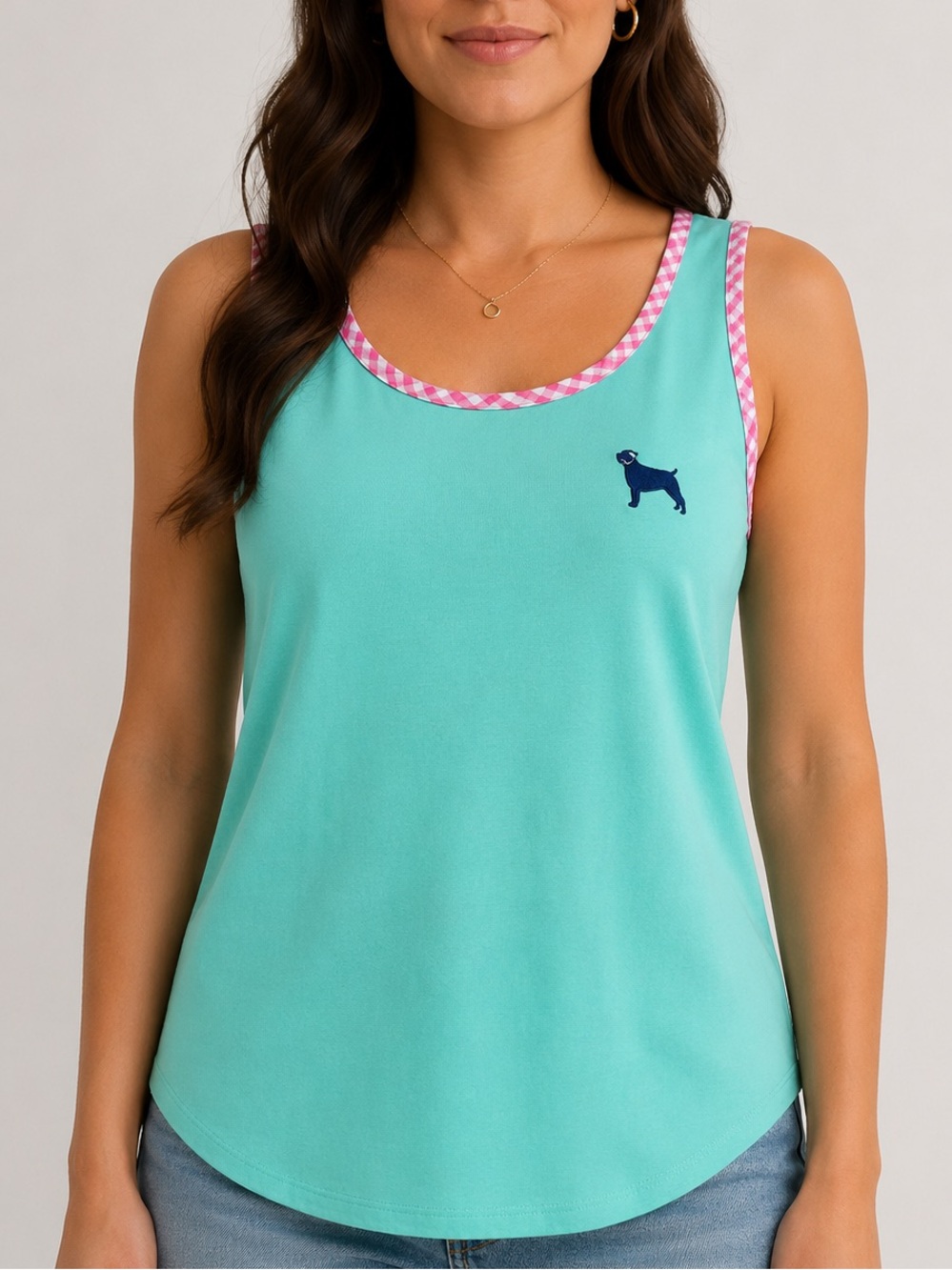 NWT Southern Girl Prep Women's Razor Back Tank Top Size Small